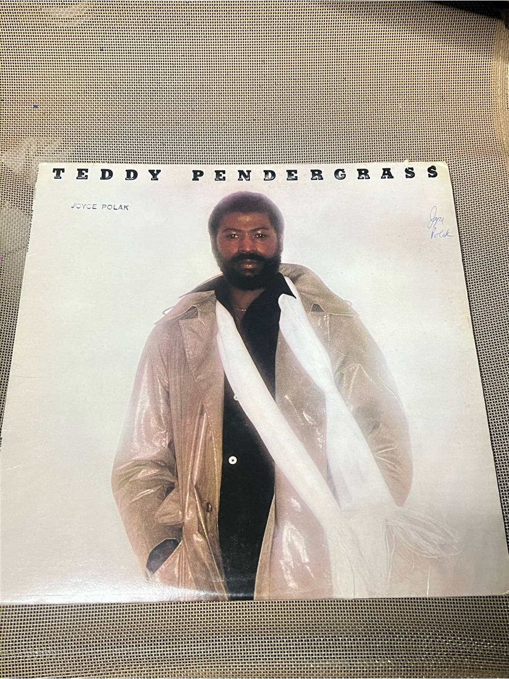 Teddy Pendergrass Teddy Pendergrass 12" Black Vinyl LP 33 RPM Stereo 1977